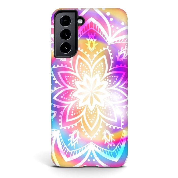 Galaxy S21 StrongFit Mandala with Hippie Style by ArtsCase