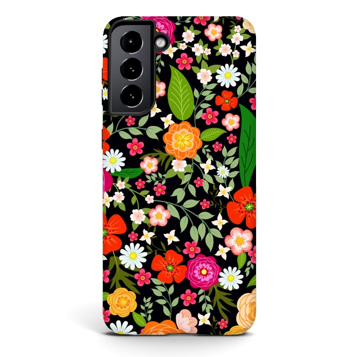 Galaxy S21 StrongFit Summer Meadow Seamless Pattern by ArtsCase