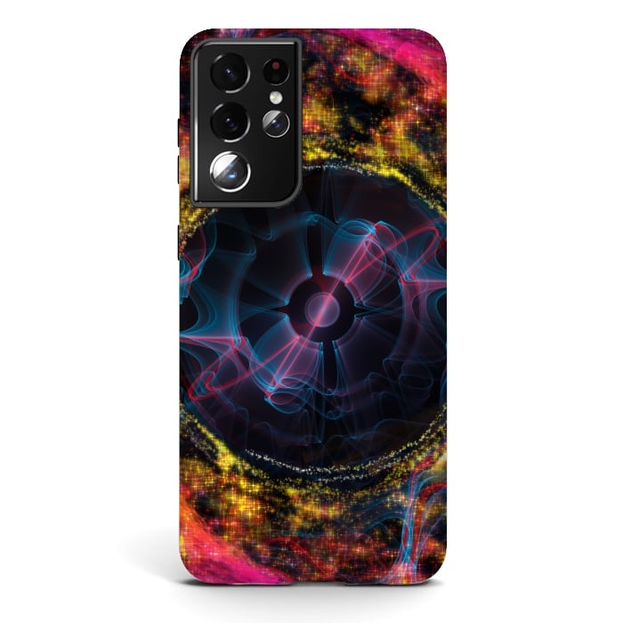 Galaxy S21 ultra StrongFit Wave Function Series by ArtsCase