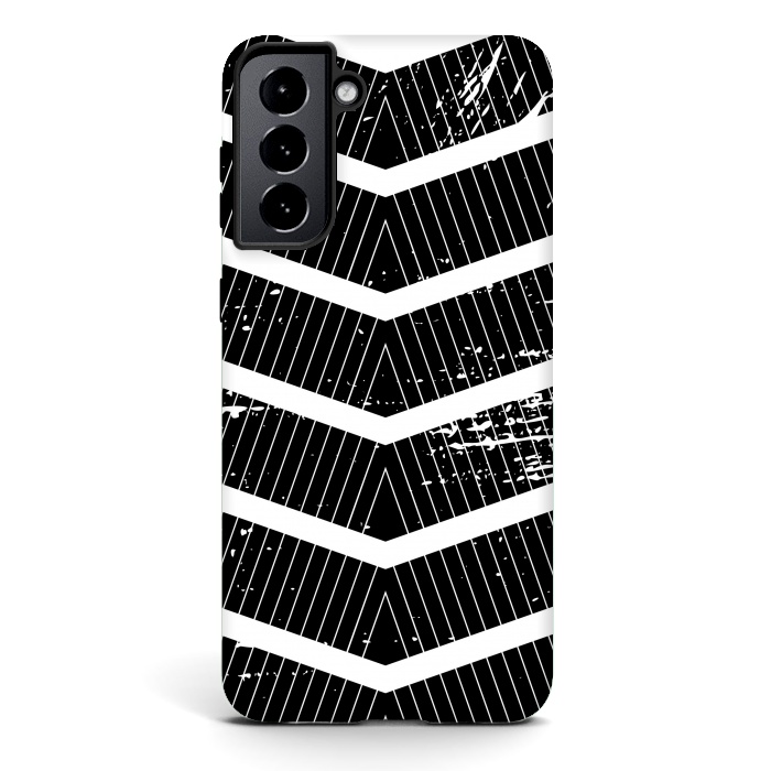 Galaxy S21 StrongFit Chevron Stripes by TMSarts