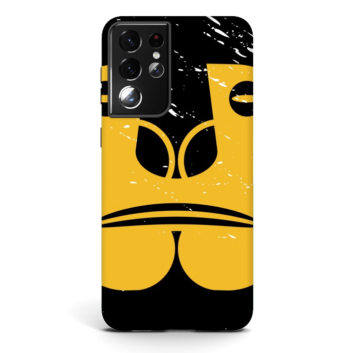 Galaxy S21 ultra StrongFit Angry Tikki by TMSarts