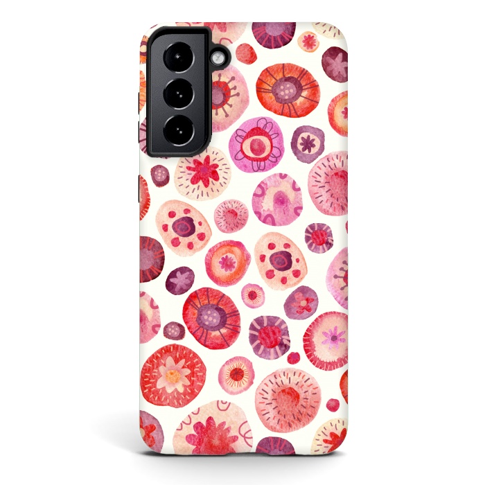 Galaxy S21 plus StrongFit All the Flowers by Nic Squirrell