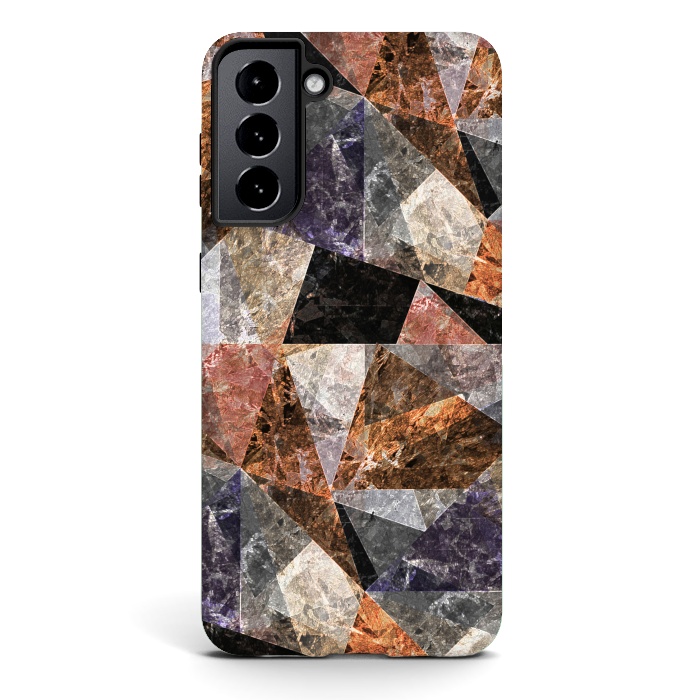 Galaxy S21 StrongFit Marble Texture G428 by Medusa GraphicArt