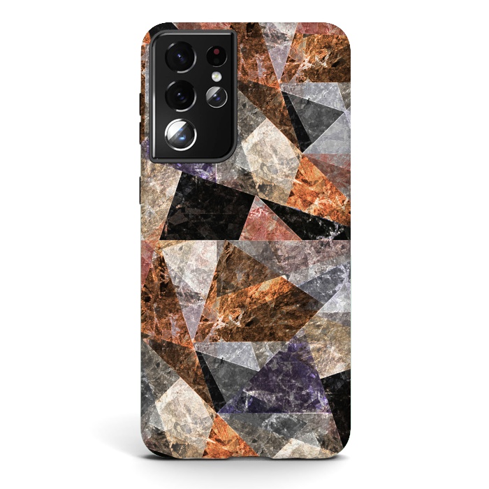 Galaxy S21 ultra StrongFit Marble Texture G428 by Medusa GraphicArt