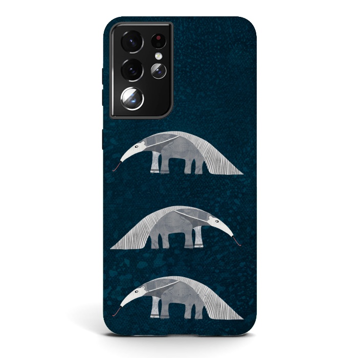Galaxy S21 ultra StrongFit Giant Anteater by Nic Squirrell