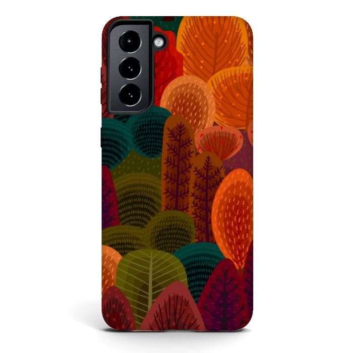 Galaxy S21 plus StrongFit autumn forests colours by MALLIKA