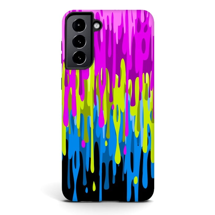 Galaxy S21 StrongFit Colorful liquid by Alberto