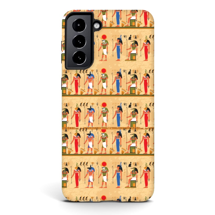 Galaxy S21 StrongFit tribal african love by MALLIKA