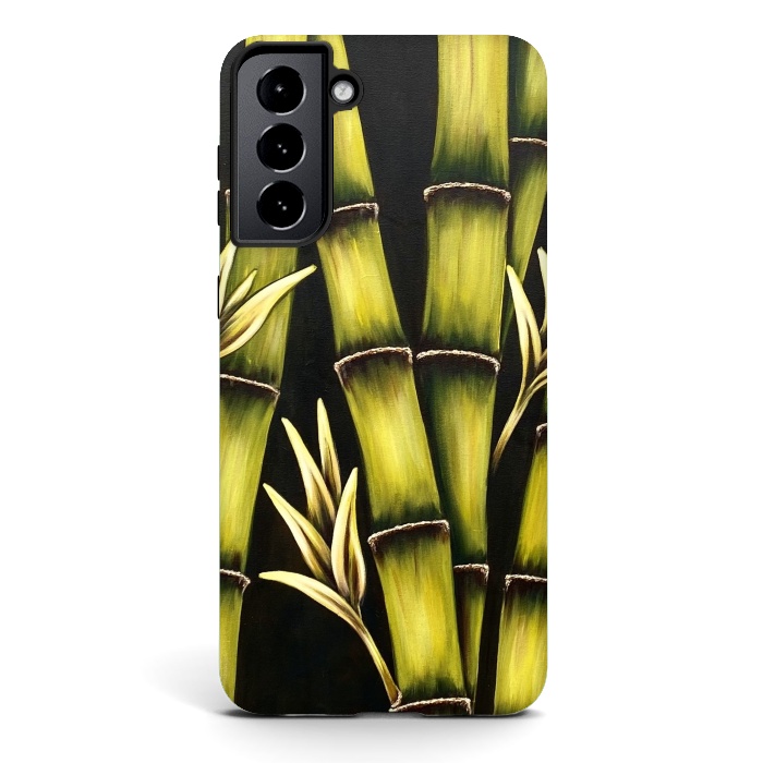 Galaxy S21 plus StrongFit Bamboo by Denise Cassidy Wood