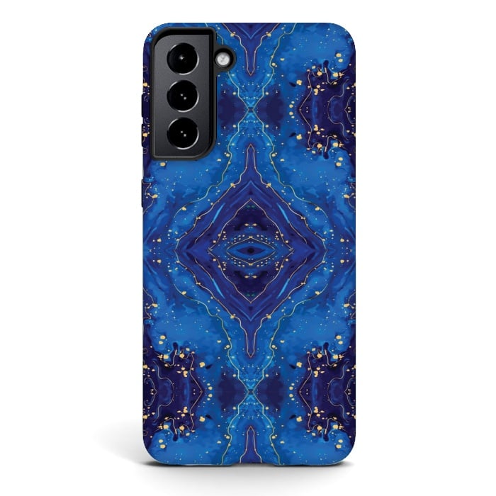 Galaxy S21 StrongFit blue marble shades by MALLIKA