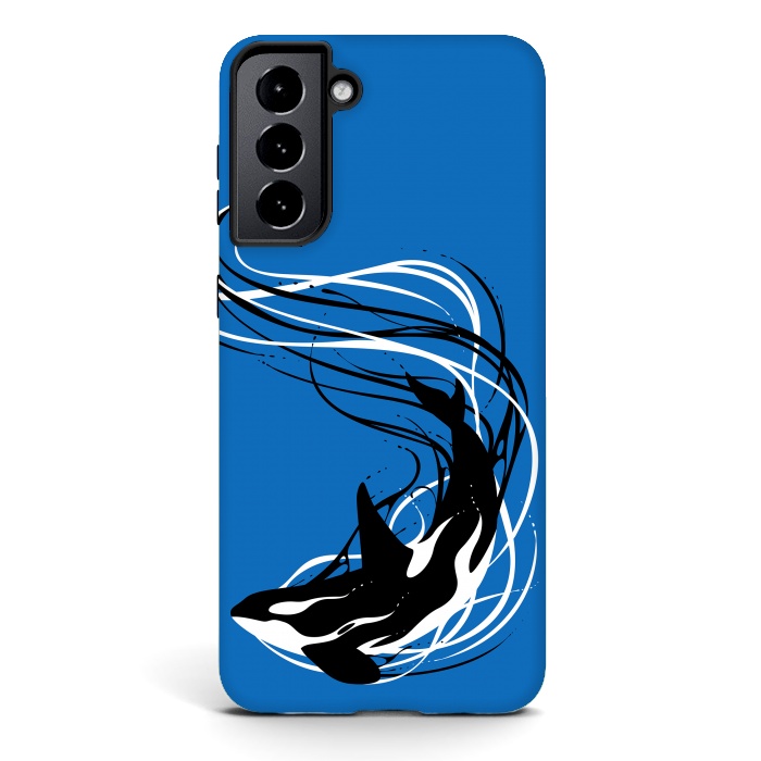 Galaxy S21 StrongFit Fantasy Killer Whale by Alberto