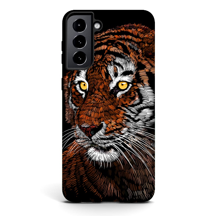 Galaxy S21 StrongFit Realistic Tiger by Alberto