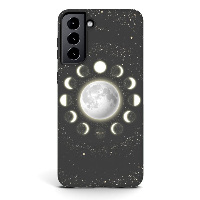 Galaxy S21 StrongFit Telescope Dreamy Shine-Phases of the Moon by ''CVogiatzi.