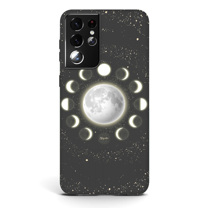 Galaxy S21 ultra StrongFit Telescope Dreamy Shine-Phases of the Moon by ''CVogiatzi.