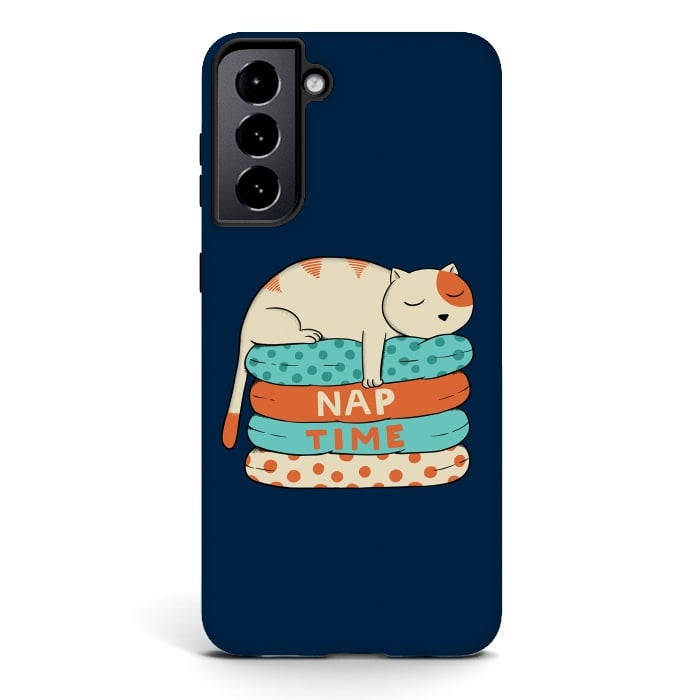 Galaxy S21 StrongFit Cat Nap by Coffee Man