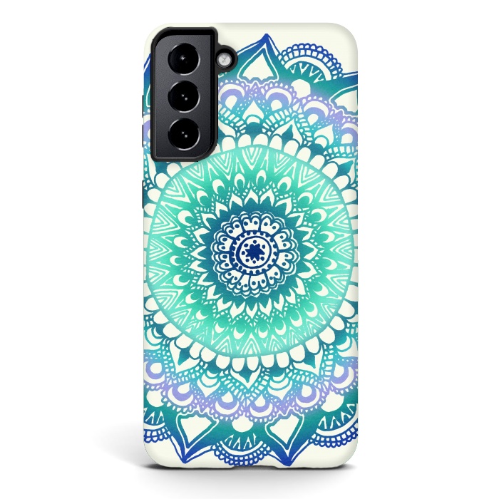 Galaxy S21 StrongFit Deep Forest Flower by Tangerine-Tane