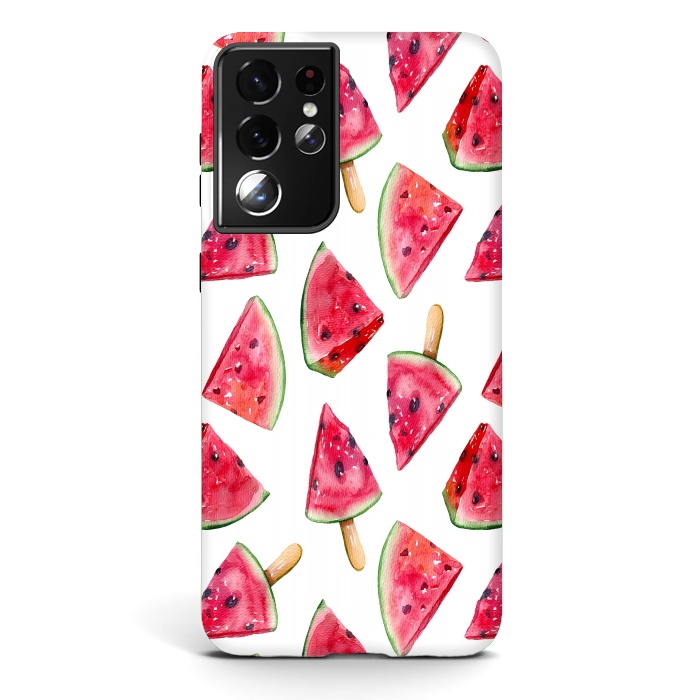 Galaxy S21 ultra StrongFit watermelon i by haroulita