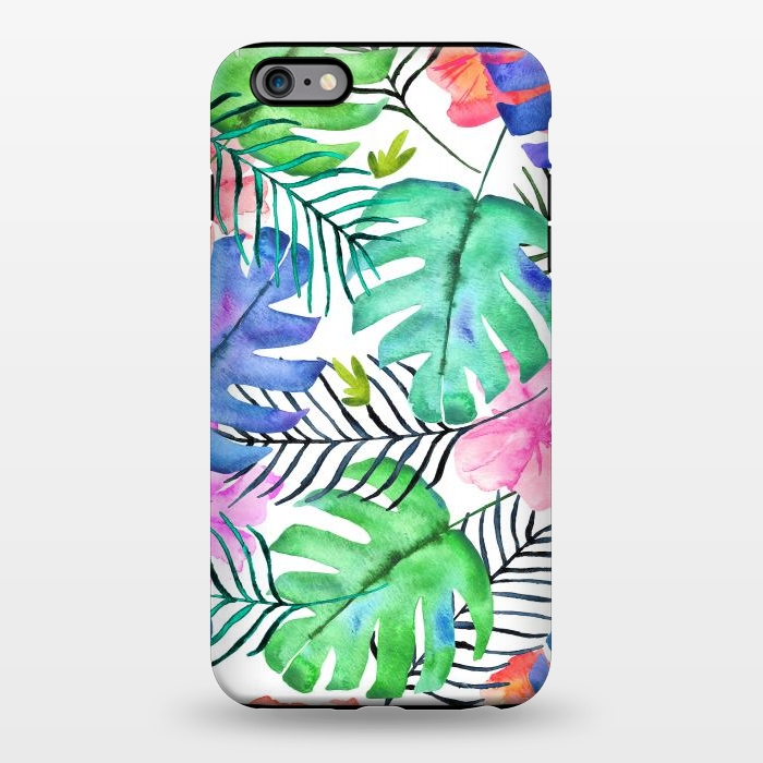 iPhone 6/6s plus StrongFit Tropical Pastel  by Amaya Brydon