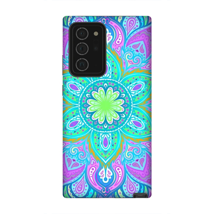 Galaxy Note 20 Ultra StrongFit Psychedelic Mandala I by ArtsCase