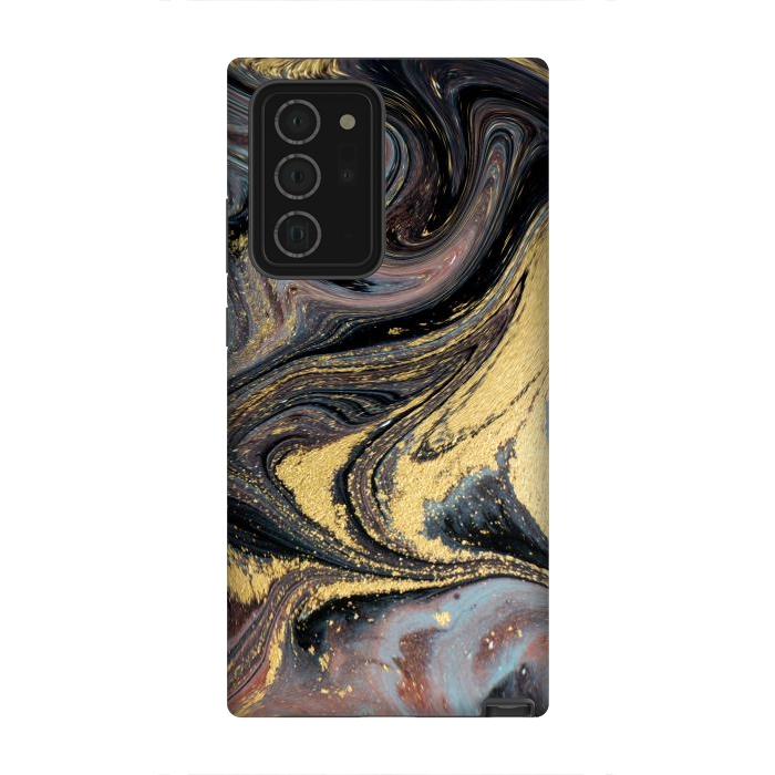 Galaxy Note 20 Ultra StrongFit Liquid Marble Design IV by ArtsCase
