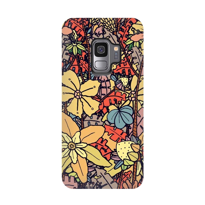 Galaxy S9 StrongFit Early summer flowers by Steve Wade (Swade)