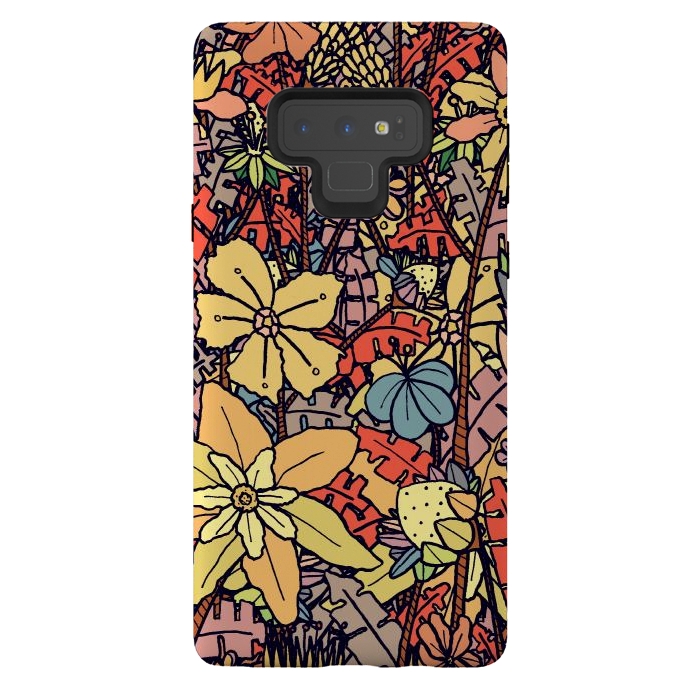 Galaxy Note 9 StrongFit Early summer flowers by Steve Wade (Swade)