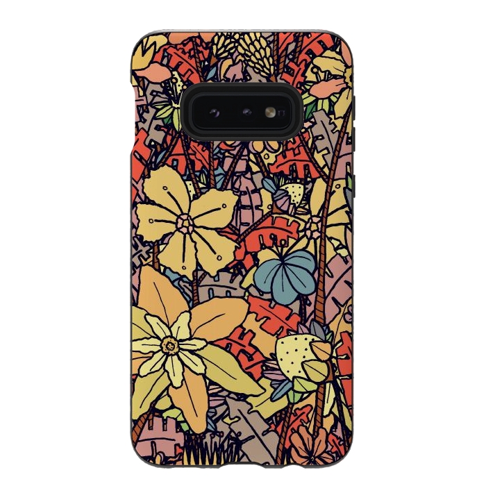 Galaxy S10e StrongFit Early summer flowers by Steve Wade (Swade)