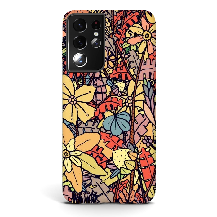 Galaxy S21 ultra StrongFit Early summer flowers by Steve Wade (Swade)