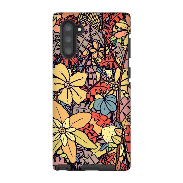 Galaxy Note 10 StrongFit Early summer flowers by Steve Wade (Swade)