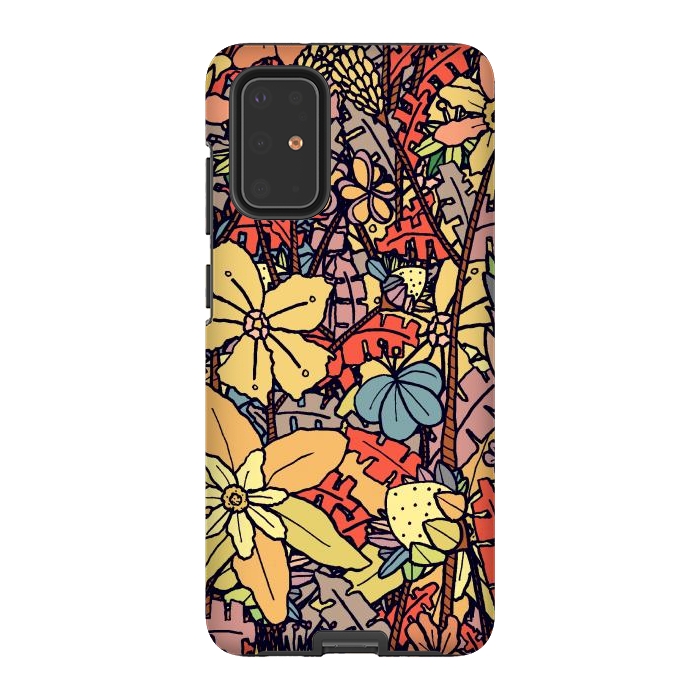 Galaxy S20 Plus StrongFit Early summer flowers by Steve Wade (Swade)
