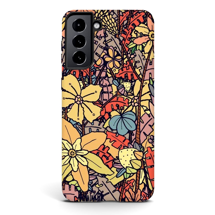 Galaxy S21 plus StrongFit Early summer flowers by Steve Wade (Swade)