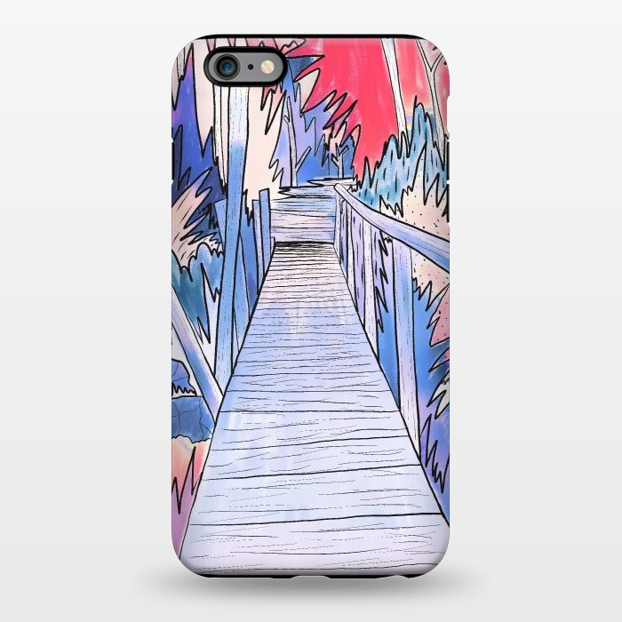 iPhone 6/6s plus StrongFit The blue pathway by Steve Wade (Swade)