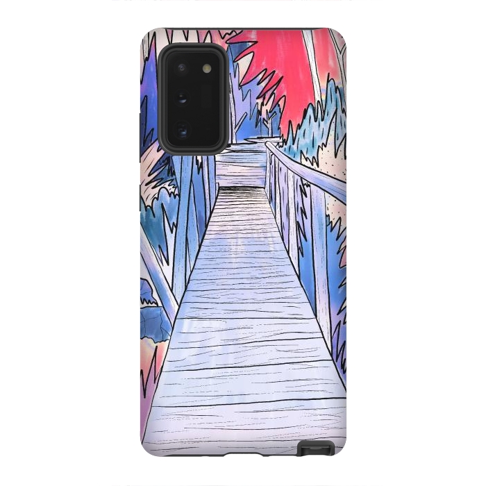 Galaxy Note 20 StrongFit The blue pathway by Steve Wade (Swade)