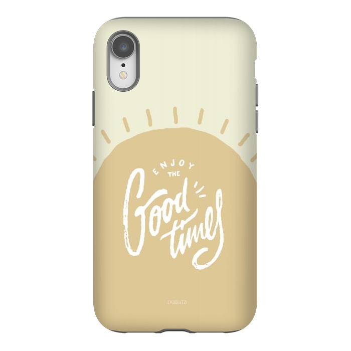 iPhone Xr StrongFit Enjoy the Good Times II by ''CVogiatzi.