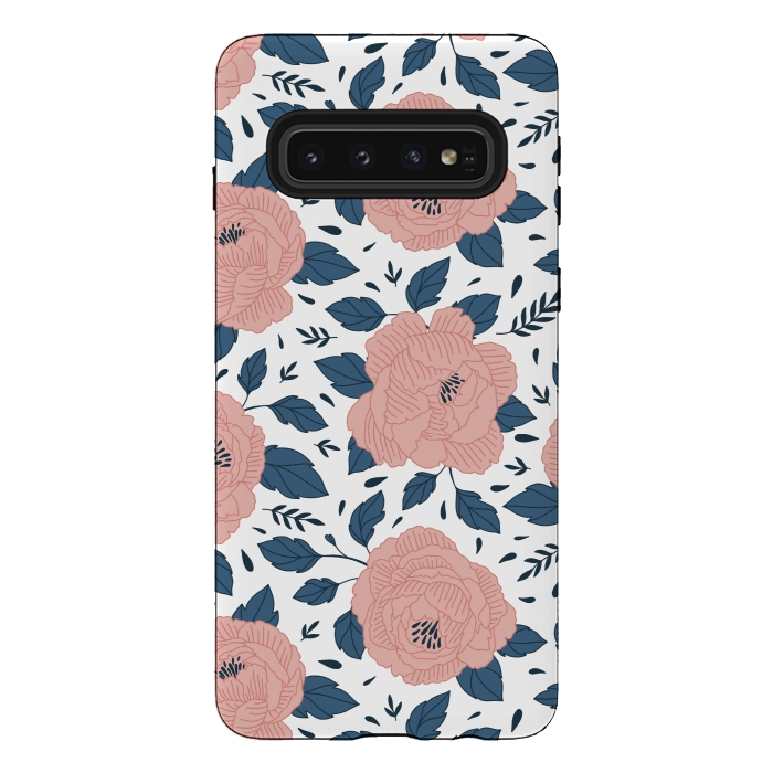 Galaxy S10 StrongFit Chic floral  by Winston