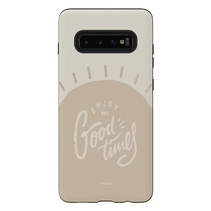 Galaxy S10 plus StrongFit Enjoy the Good times I by ''CVogiatzi.