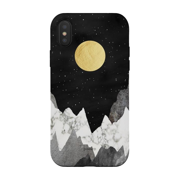 iPhone Xs / X StrongFit Live with Stars and Mountains by ''CVogiatzi.