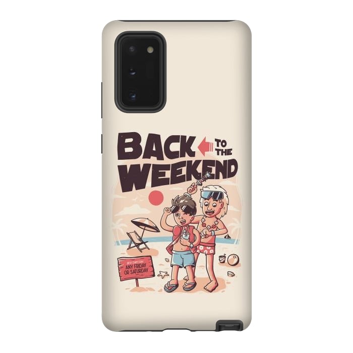 Galaxy Note 20 StrongFit Back to the Weekend by eduely