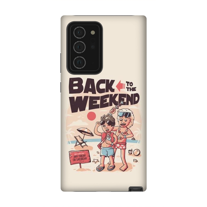 Galaxy Note 20 Ultra StrongFit Back to the Weekend by eduely
