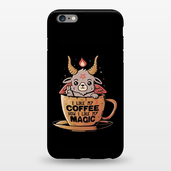 iPhone 6/6s plus StrongFit Black Coffee by eduely