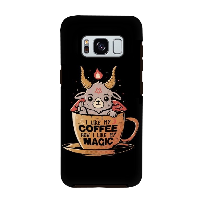 Galaxy S8 StrongFit Black Coffee por eduely