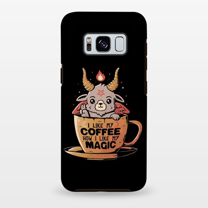 Galaxy S8 plus StrongFit Black Coffee by eduely