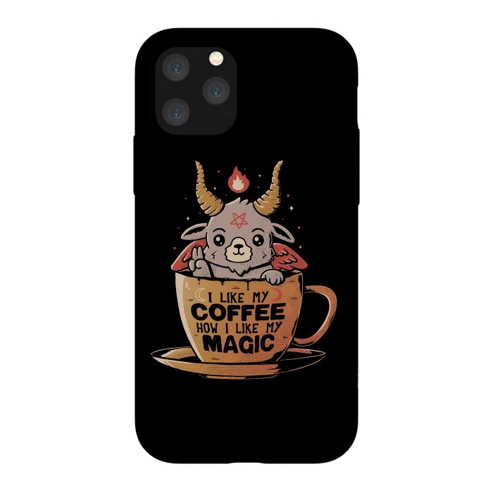 iPhone 11 Pro StrongFit Black Coffee by eduely