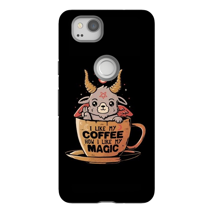 Pixel 2 StrongFit Black Coffee by eduely