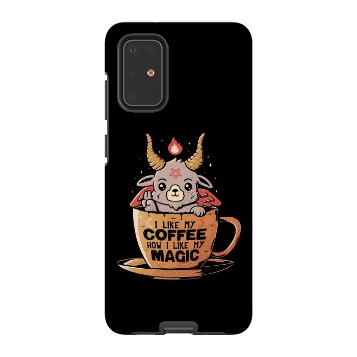Galaxy S20 Plus StrongFit Black Coffee by eduely