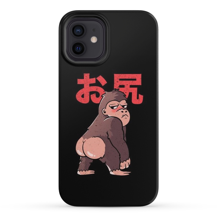 iPhone 12 mini StrongFit Butt Kong by eduely