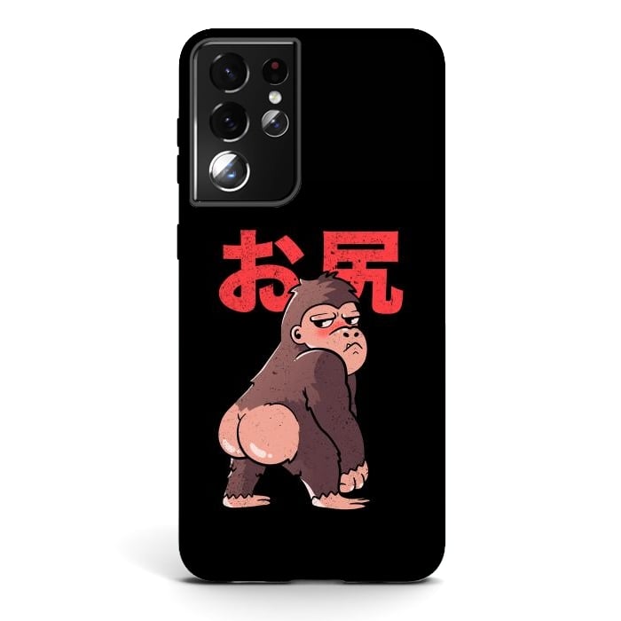 Galaxy S21 ultra StrongFit Butt Kong by eduely