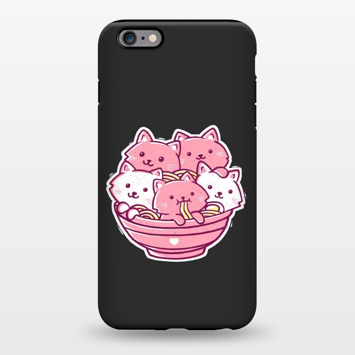 iPhone 6/6s plus StrongFit Cat Ramen by eduely