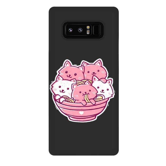 Galaxy Note 8 StrongFit Cat Ramen by eduely