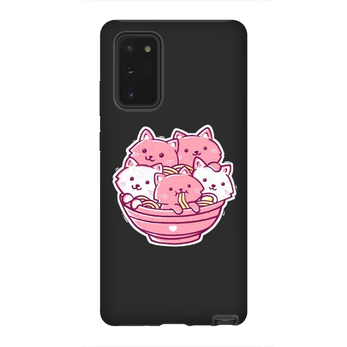 Galaxy Note 20 StrongFit Cat Ramen by eduely